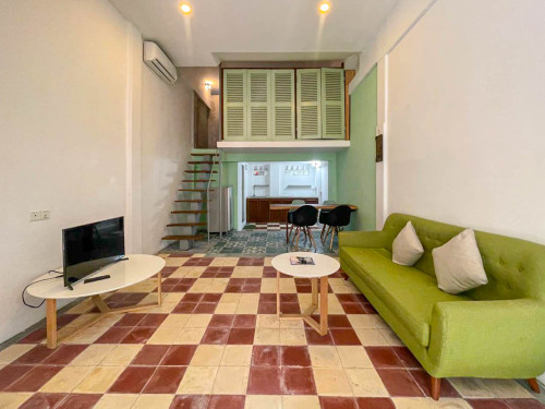 💁‍♂️ Nice Design 1 Bedroom Renovated House for Rent near Royal Palace