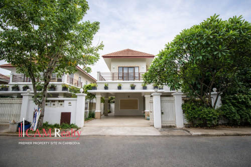 4 Bedroom Single Villa For Rent in Borey Sunway | Toul Kork Area
