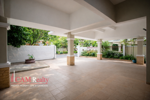 4 Bedroom Single Villa For Rent in Borey Sunway | Toul Kork Area