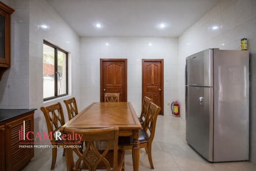 4 Bedroom Single Villa For Rent in Borey Sunway | Toul Kork Area