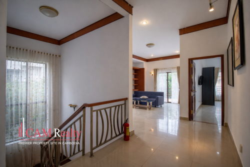 4 Bedroom Single Villa For Rent in Borey Sunway | Toul Kork Area