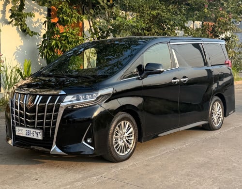 Alphard 2019 V4 សាំងសុទ្ធ អូតូទ្វារ3 បើកដំបូល2តង់