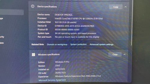 Dell Precision 3430 core 17 ជំនាន់ទី 8 3.20Hz
