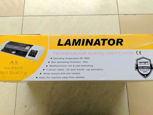 Laminator A3 ម៉ាស៊ីនអ៊ុតកាតទំហំធំ