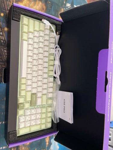 Mechanical keyboard RGB lightning
