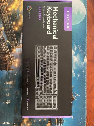 Mechanical keyboard RGB lightning