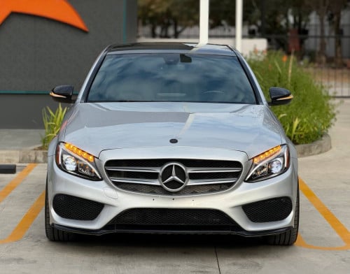 Mercedes C300 AMG 4matic 2015 ក្រដាស់ពន្ធ 10000$ ដកឡានបានភ្លាមៗ