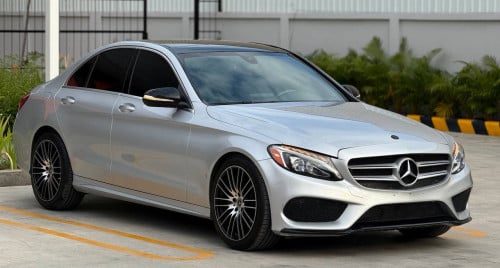 Mercedes C300 AMG 4matic 2015 ក្រដាស់ពន្ធ 10000$ ដកឡានបានភ្លាមៗ