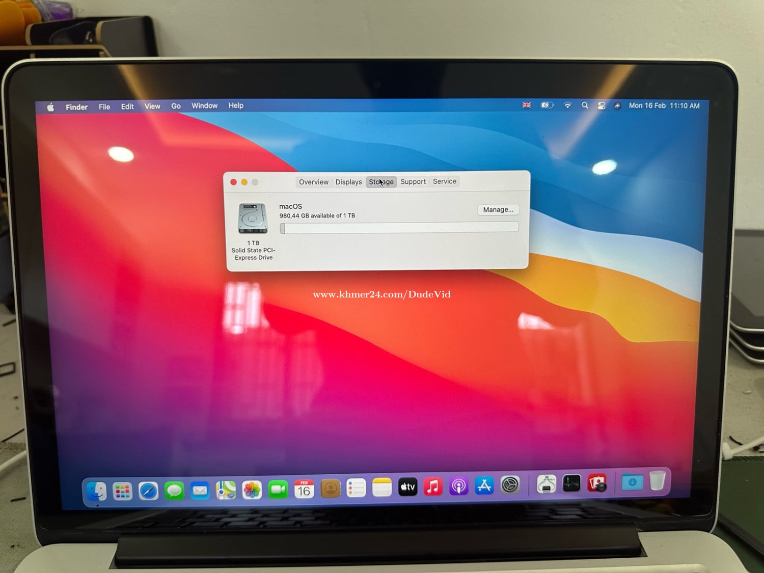 MacBook Pro 2015 13inch Core I5 8G of Ram 1000G price $249.00 in Tuol ...