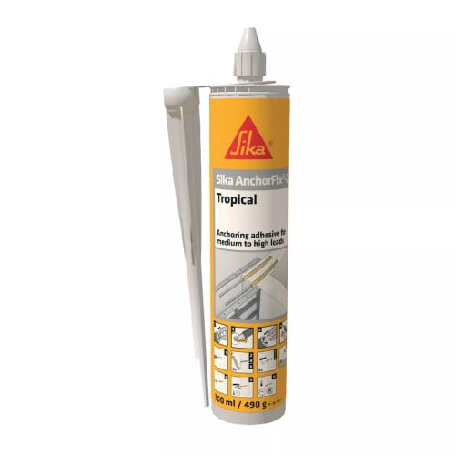 🇨🇭 Sika AnchorFix®-2 Tropical កាវស្អិតសម្រាប់បណ្តុះដែក និងភ្ជាប់ប៊ូឡុង