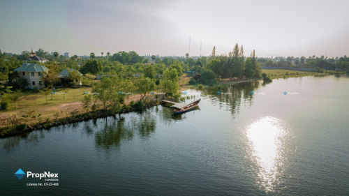 Beautiful Creek View Land in Kampot City — Only $129/sqm