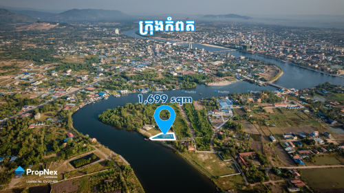 Beautiful Creek View Land in Kampot City — Only $129/sqm