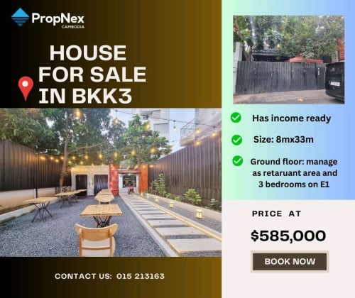 House for Sale in Bkk3