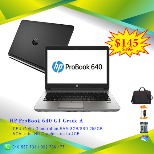 HP EliteBook 820 G2 Grade A Core i5 5th RAM 8GB SSD 256GB