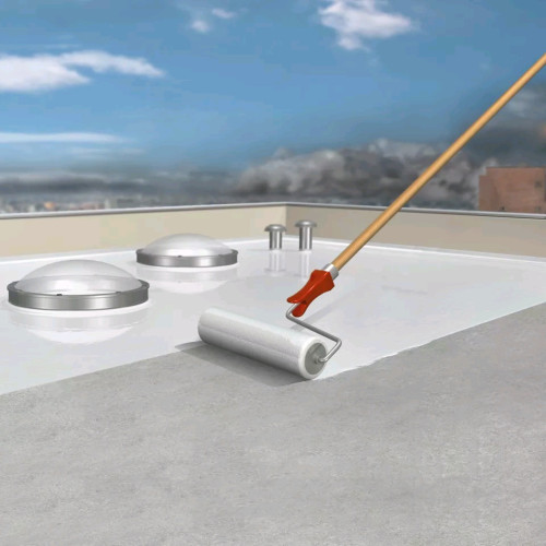 Sika® RainTite 20KG (grey,white) ថ្នាំការពារជម្រាបទឹកប្រភេទ Acrylic សម្រាប់ដំបូល និងជញ្ជាំងខាងក្រៅ