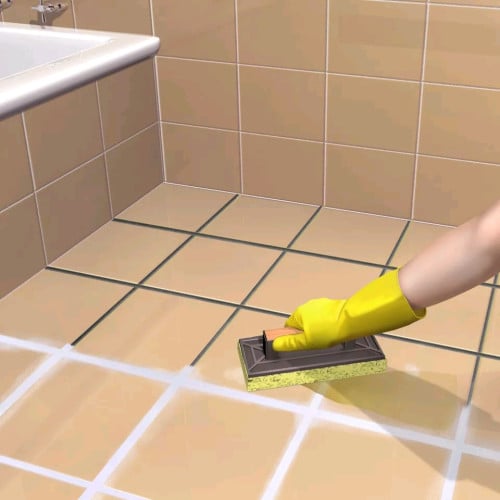 Sika® Tile Grout 1Kg ម្សៅបៀករ៉ងដែលត្រឹមត្រូវសម្រាប់ការងារបៀករ៉ងការ៉ូ (black, cream, grey, white)