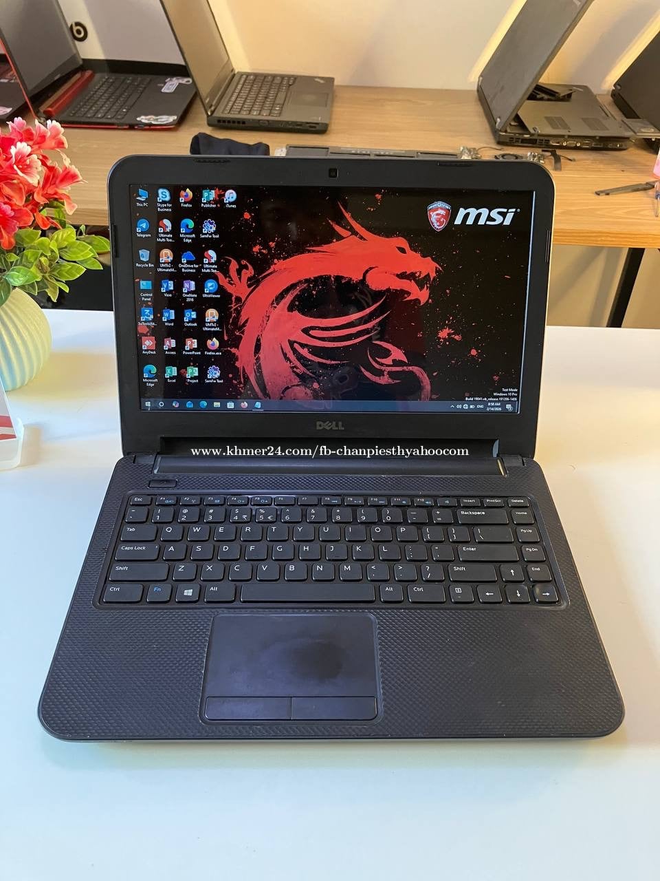 Dell Inspiron 3421 / i3-3217U / RAM 6GB / SSD 256GB / battery ๐ 3hour up