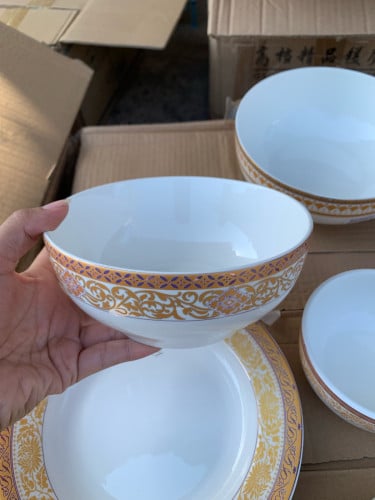 ចានបាយ ចានសម្ល សមស្លាបព្រា Bowl Spoons Forks and Chopsticks