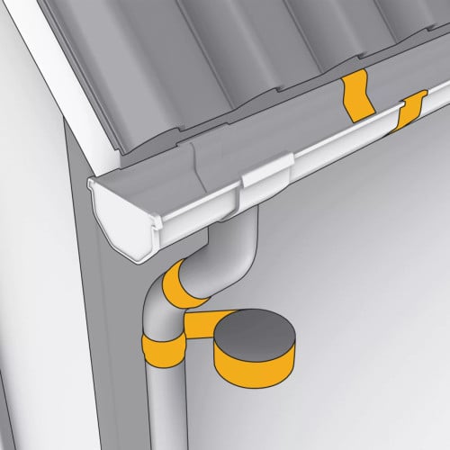 🇨🇭 Sika® Multiseal AP (10 cm x 3 m) បន្ទះកៅស៊ូស្អិតសម្រាប់បិទការពារជម្រាបទឹក និងបិទស្នាមប្រេះ