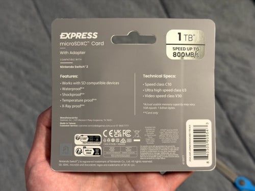 Switch 2 1TB ATRIX MicroSD Express Card