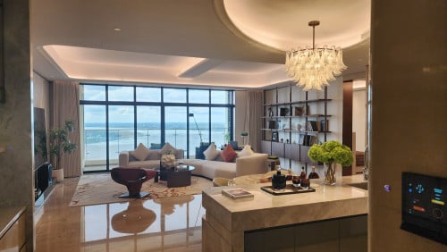 Fully Furnished 3BR Sky Villa of 260 sqm for Sale at $1.02M / Mekong River Views