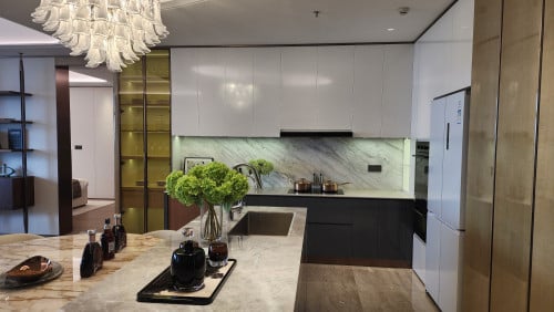 Fully Furnished 3BR Sky Villa of 260 sqm for Sale at $1.02M / Mekong River Views