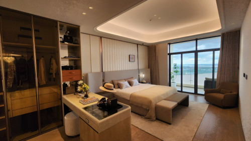 Fully Furnished 3BR Sky Villa of 260 sqm for Sale at $1.02M / Mekong River Views
