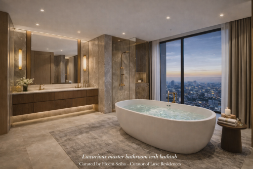 High-Floor Sky Residence Curation | 3BR Unit of ~350 SQ.M for ~$1.5M in BKK1-Phnom Penh