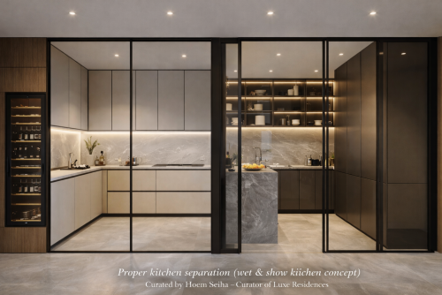 High-Floor Sky Residence Curation | 3BR Unit of ~350 SQ.M for ~$1.5M in BKK1-Phnom Penh