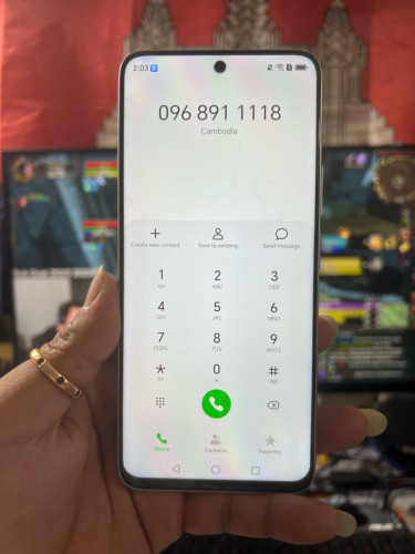 Honor x60 / ram8g+8g / 128g / CN sim2 / សុំណុំហ្សុីនស្អាត 99% លក់តំលៃក្រោមទីផ្សារនៅកម្ពុជា 125$ ដាច់