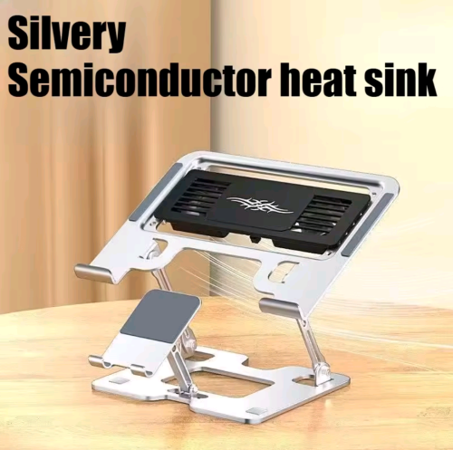 Laptop 2-in-1 Cooling Bracket stand with cooling fan