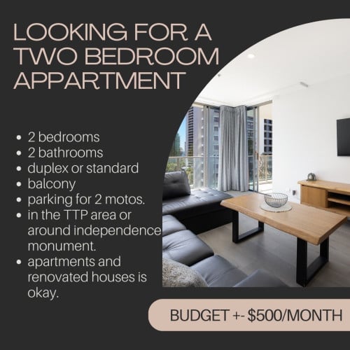 Looking for 2 bedroom apartments/duplex