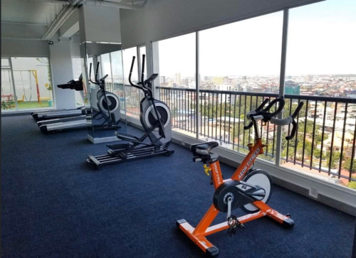 Modern 1-Bedroom Condo with Panoramic City Views