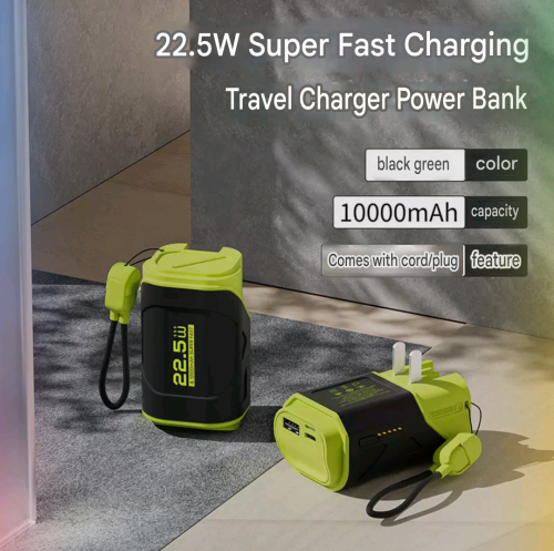 power bank 10000mah 22.5w