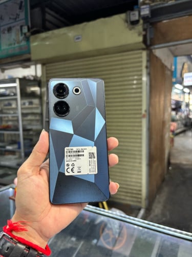 Tecno Camon20pro 256G Ram8G Sim2 global សឹកខ្នង សានុំស្រុីន