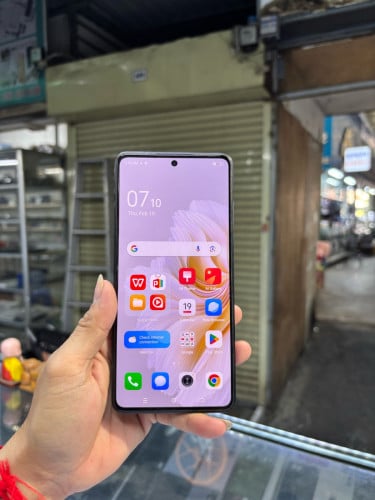 Tecno Camon20pro 256G Ram8G Sim2 global សឹកខ្នង សានុំស្រុីន
