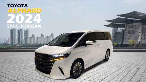 Toyota Alphard 2024 full option ក្រដាស់ពន្ធប្រើបាន3000kmថ្មីដូចខ្លាញ់គោ
