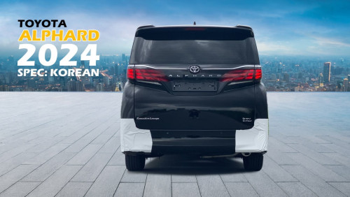 Toyota Alphard 2024 full option ក្រដាស់ពន្ធប្រើបាន5000km