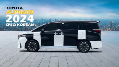 Toyota Alphard 2024 full option ក្រដាស់ពន្ធប្រើបាន5000km