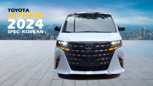 Toyota Alphard 2024 full option ក្រដាស់ពន្ធប្រើបាន5000km