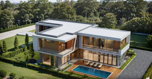 Villa with swimming pool for rent in Prek Eng