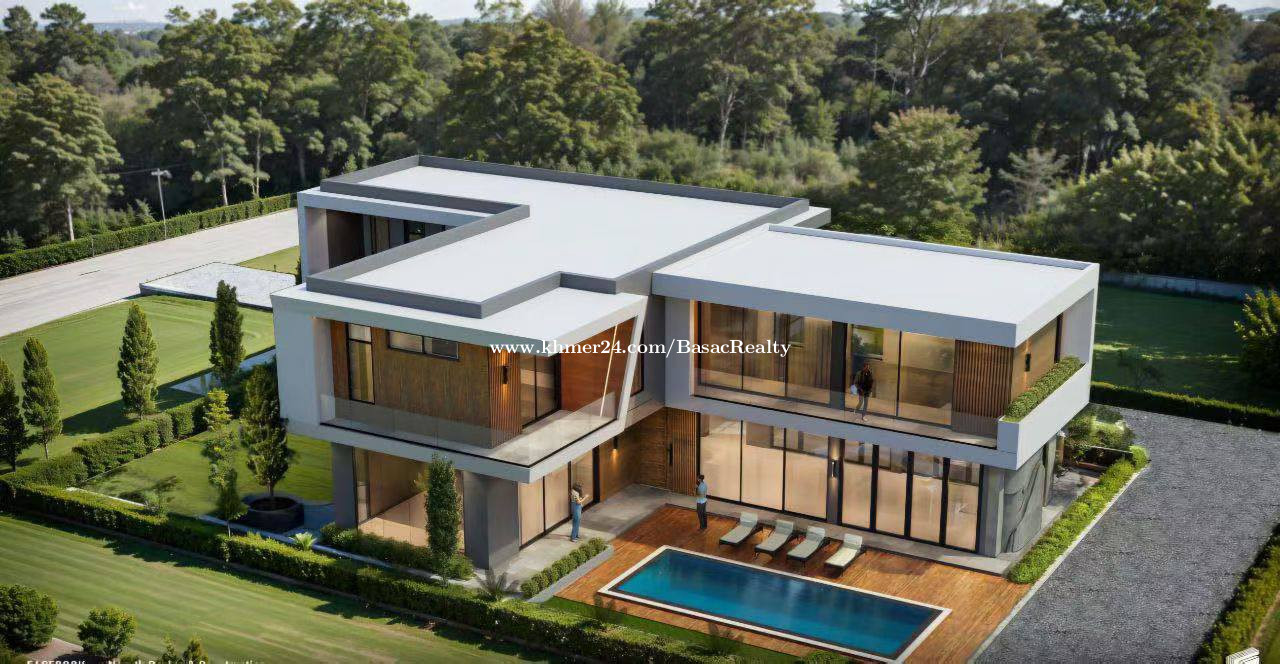 Villa with swimming pool for rent in Prek Eng