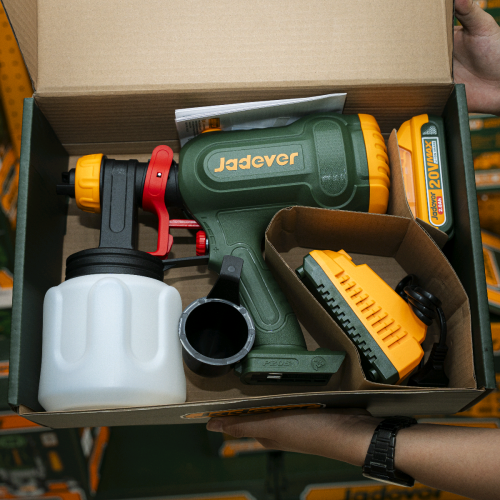 ម៉ូទ័របាញ់ថ្នាំប្រើថ្ម 20V | Jadever Cordless Spray Gun JDSU30664