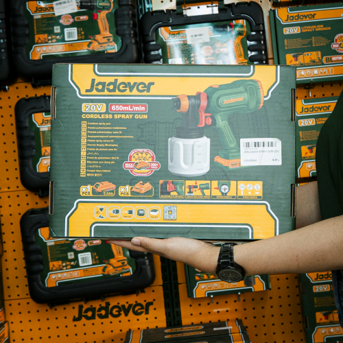 ម៉ូទ័របាញ់ថ្នាំប្រើថ្ម 20V | Jadever Cordless Spray Gun JDSU30664