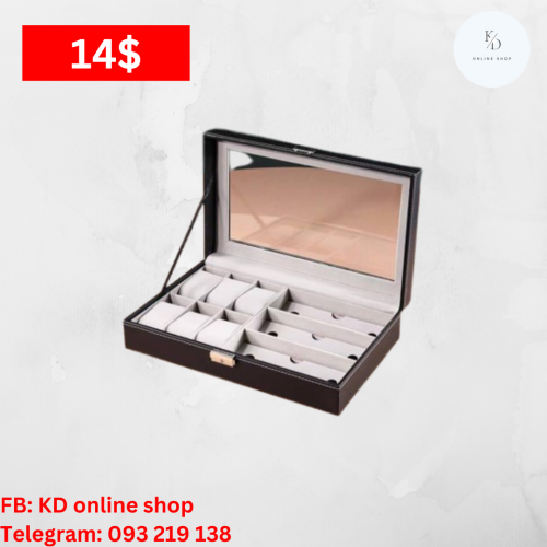 ប្រអប់នាឡិកា 6 + 3 ថត | Watch Box |