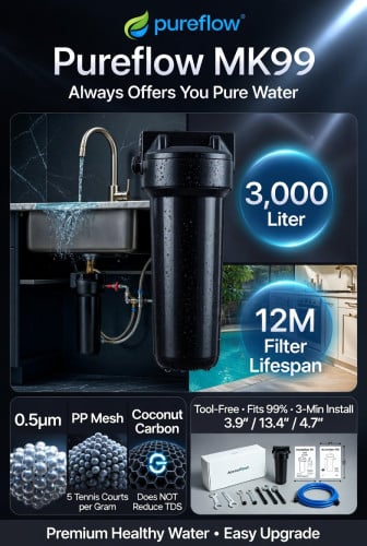 តម្រងចម្រោះទឹក Undersink Water Filter System
