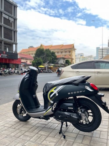 Honda Scoopy 2024 ក្រដាសពន្ធថ្មី98% ធានាម៉ាសុីន1ឆ្នាំ​