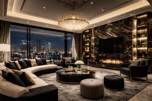 The Buckingham Penthouse of 597 Sq.m. on 41F for $5.26M | Le Condé BKK1 - Phnom Penh Kh