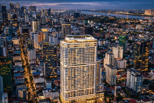 The Buckingham Penthouse of 597 Sq.m. on 41F for $5.26M | Le Condé BKK1 - Phnom Penh Kh