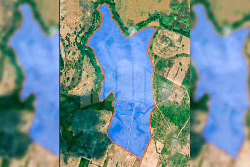 Urgent Land for Sale Along Canal, Chhouk, Kampot